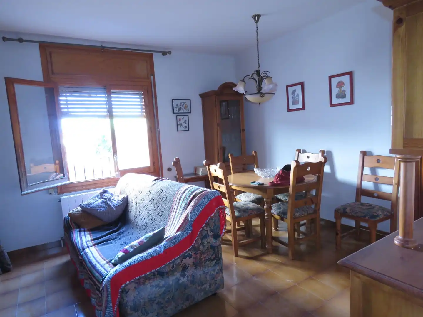 Living room of Houses for sale in Alcover  with Heating, Private garden and Terrace