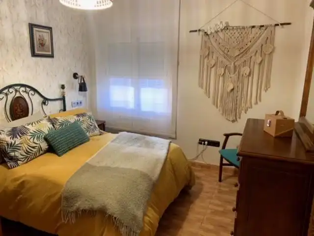 Schlafzimmer von Wohnung zur Miete in León Capital  mit Terrasse und Möbliert