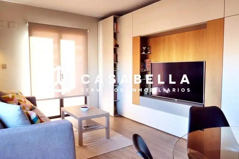 Sala de estar de Piso de alquiler en Valencia con Aire acondicionado, Calefacción y Terraza