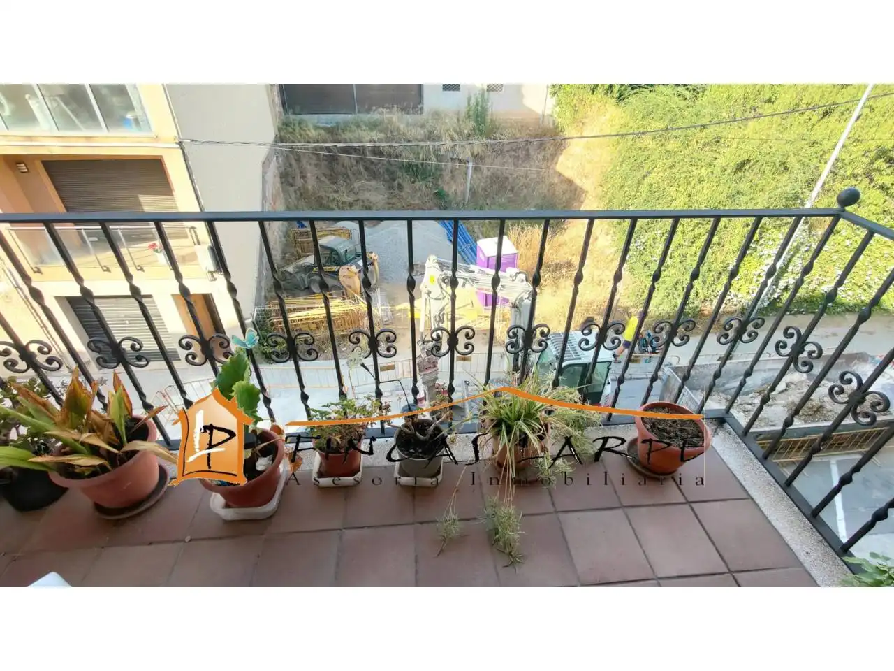 Terrasse von Wohnung zum Verkauf in Gelida mit Klimaanlage, Heizung und Parkett
