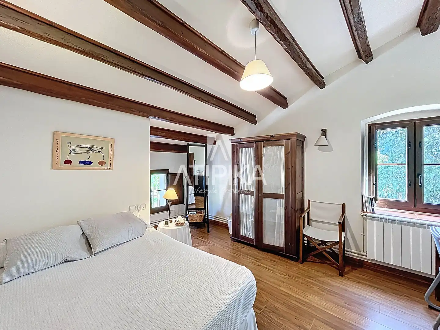 Habitación de Finca rústica en venta en Vallgorguina con Calefacción, Parquet y Trastero
