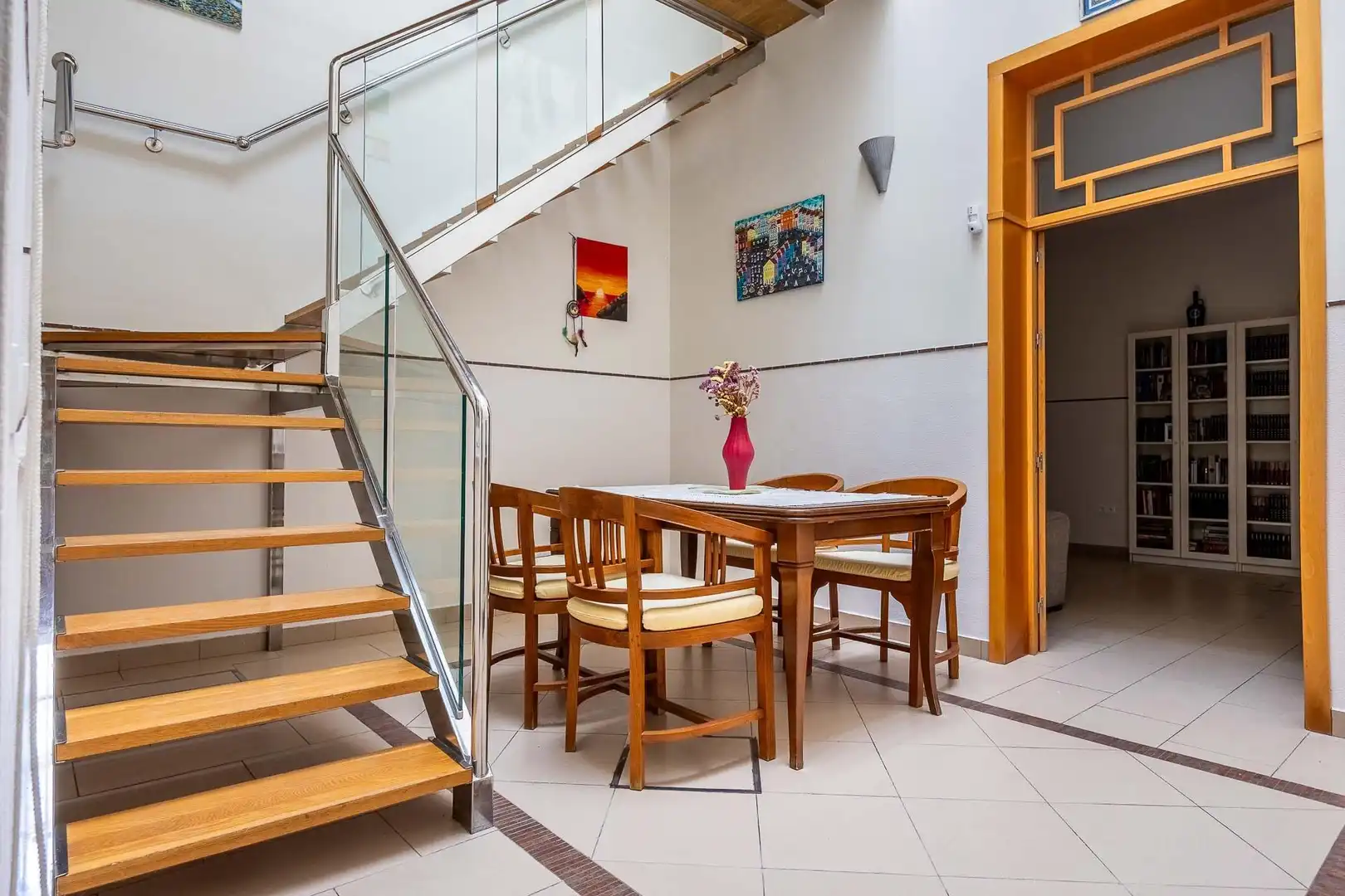 Dining room of Houses for sale in Sevilla  with Air Conditioner, Terrace and Alarm