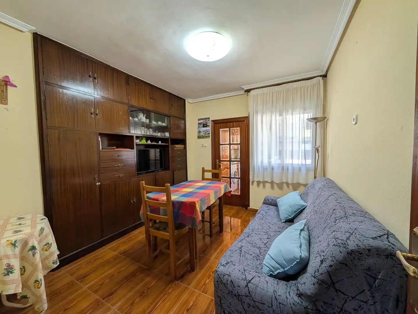 Sala d'estar de Pis en venda en Lasarte-Oria amb Calefacció, Terrassa i Moblat