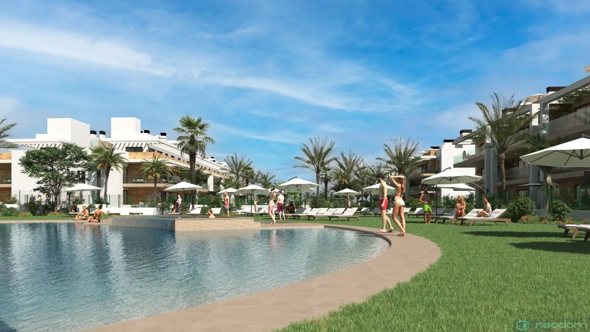 Flat with pool for sale in Las Lomas de Rame - Bahía Bella, imagen 7
