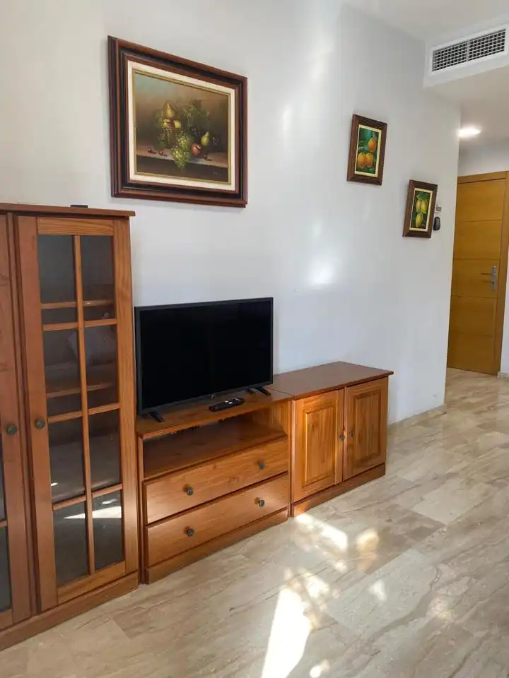 Living room of Flat for rent in Dos Hermanas  with Air Conditioner and Furnished