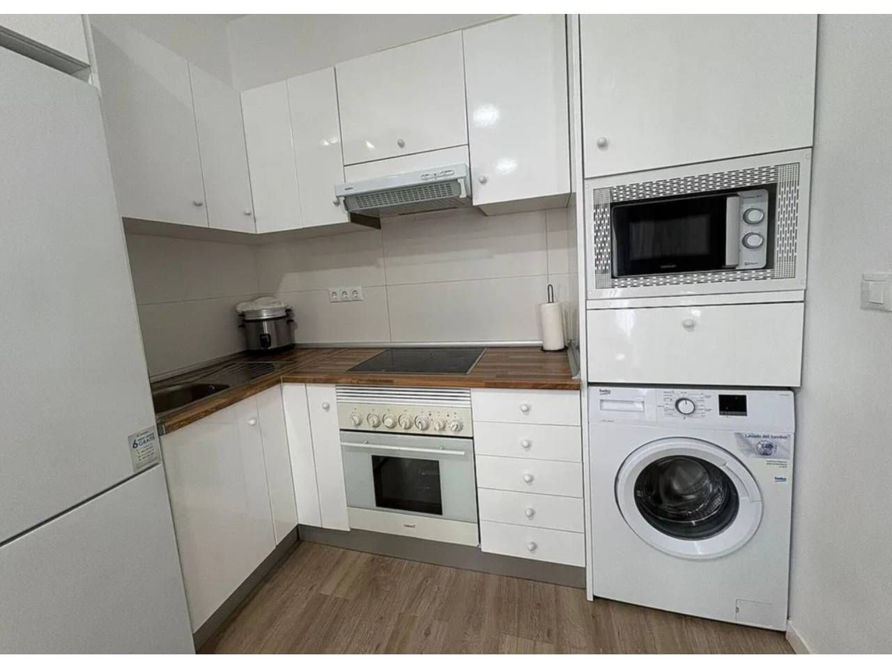 Kitchen of Apartment for sale in Vinaròs  with Air Conditioner, Terrace and Storage room