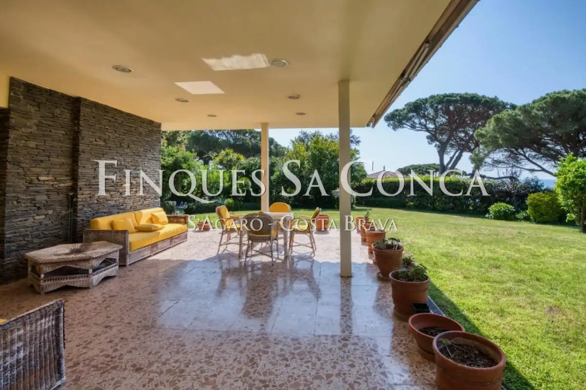 Terraza de Casa o chalet en venta en Castell d'Aro, Platja d'Aro i s'Agaró con Aire acondicionado, Calefacción y Piscina