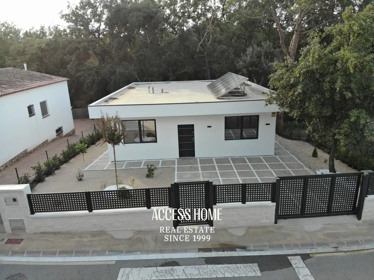 Vista exterior de Casa o chalet en venta en Llagostera con Aire acondicionado, Calefacción y Terraza