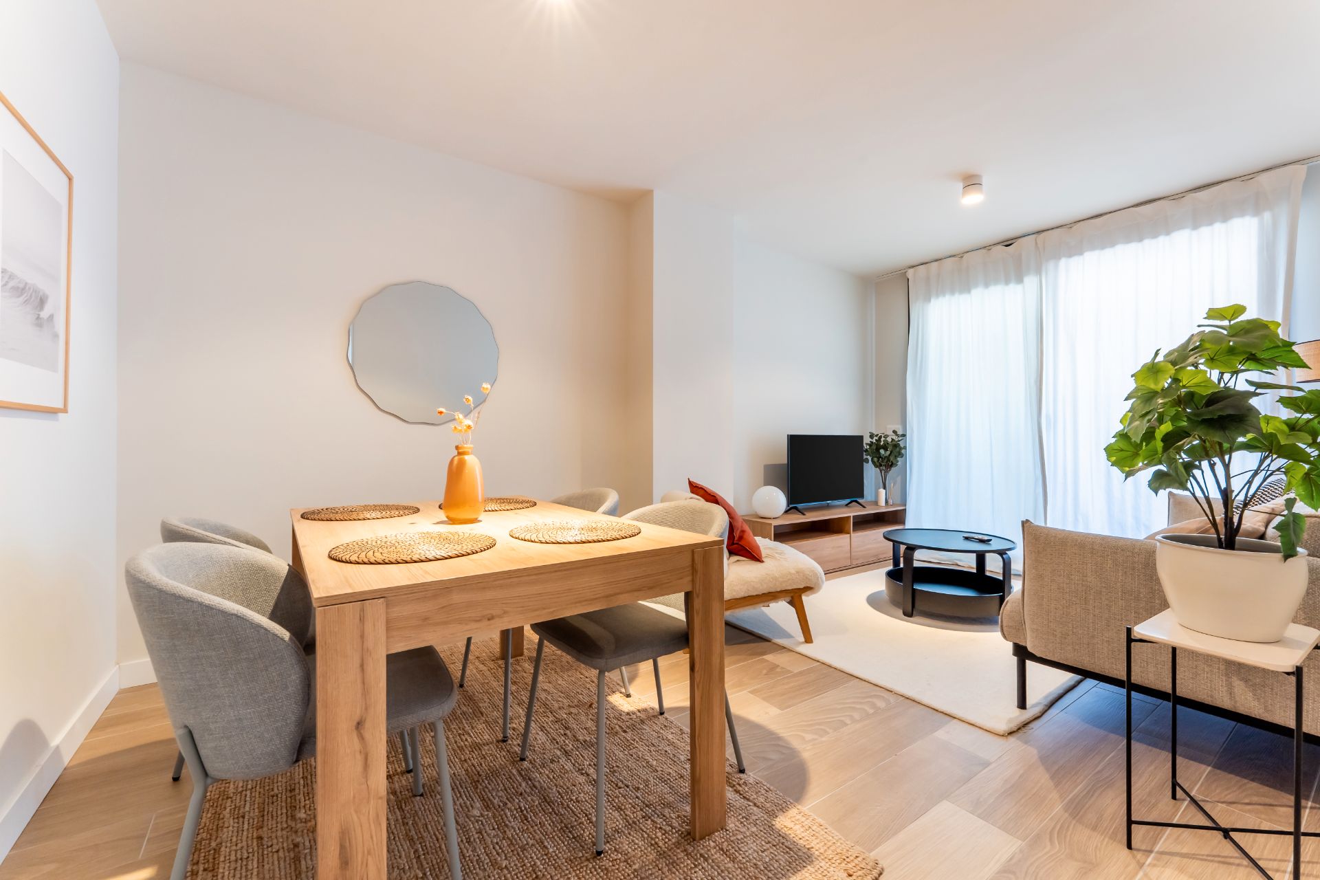 Sala de estar de Piso de alquiler en Valdemoro con Aire acondicionado, Calefacción y Trastero