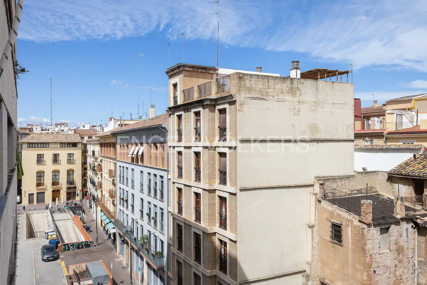 Vista exterior de Pis de lloguer en Valencia amb Aire condicionat, Calefacció i Traster