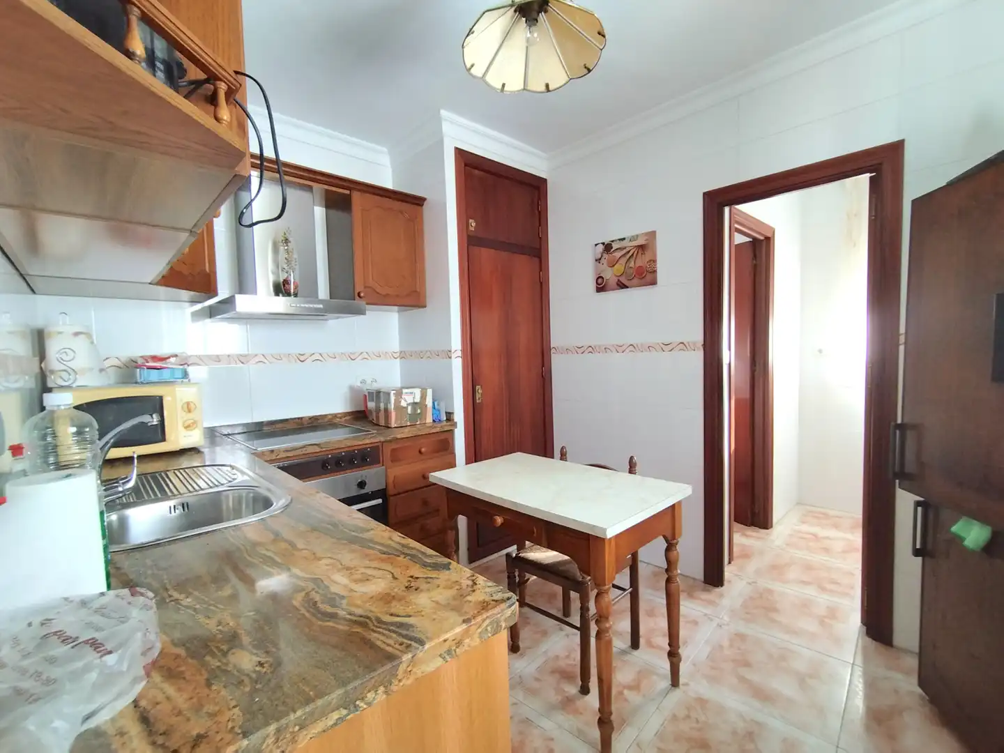 Cocina de Piso en venta en Lepe con Terraza, Trastero y Amueblado