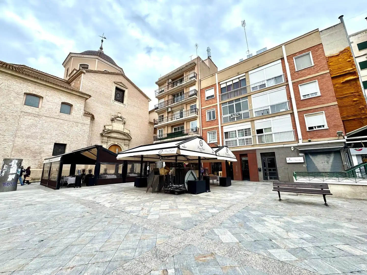 Vista exterior de Piso en venta en Murcia con Aire acondicionado