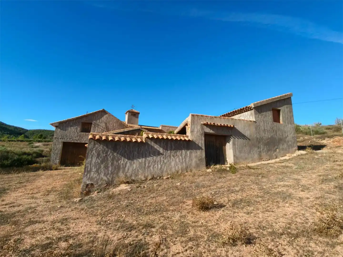 Vista exterior de Finca rústica en venta en Bogarra con Jardín privado