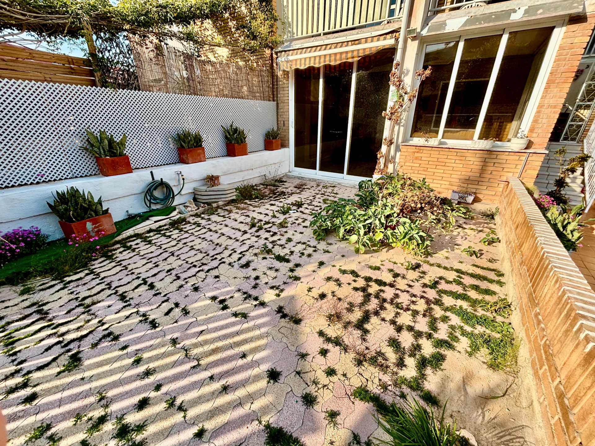 Terraza de Casa adosada en venta en Alicante / Alacant con Calefacción, Jardín privado y Terraza