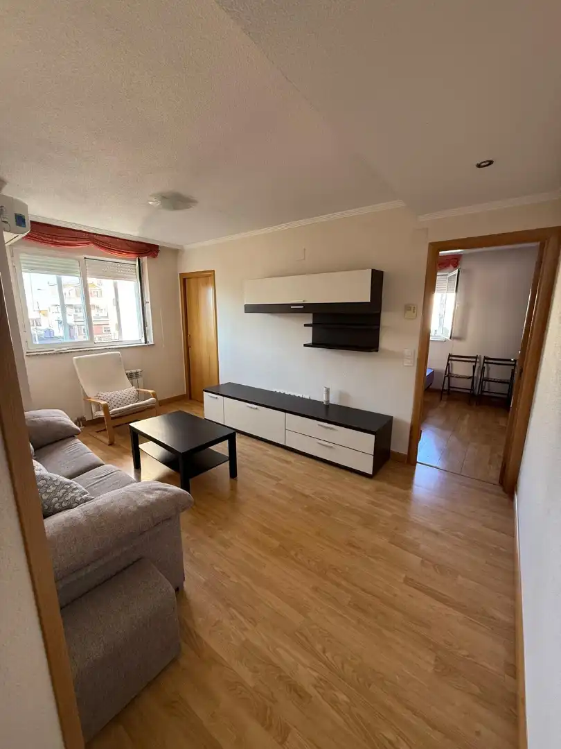 Sala d'estar de Pis en venda en Salamanca amb Calefacció, Parquet i Moblat
