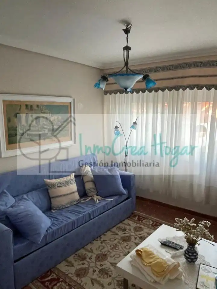 Sala de estar de Piso de alquiler en Baiona con Terraza y Amueblado