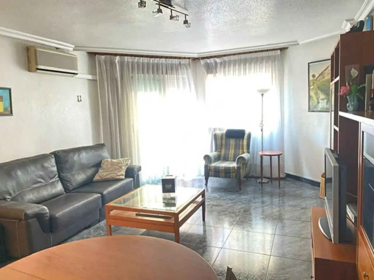 Sala de estar de Piso en venta en Molina de Segura con Aire acondicionado y Balcón