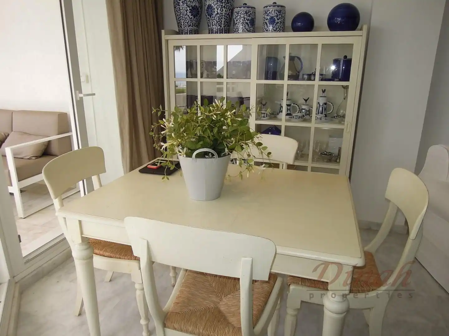 Esszimmer von Wohnungen zur Miete in Altea mit Klimaanlage, Heizung und Möbliert