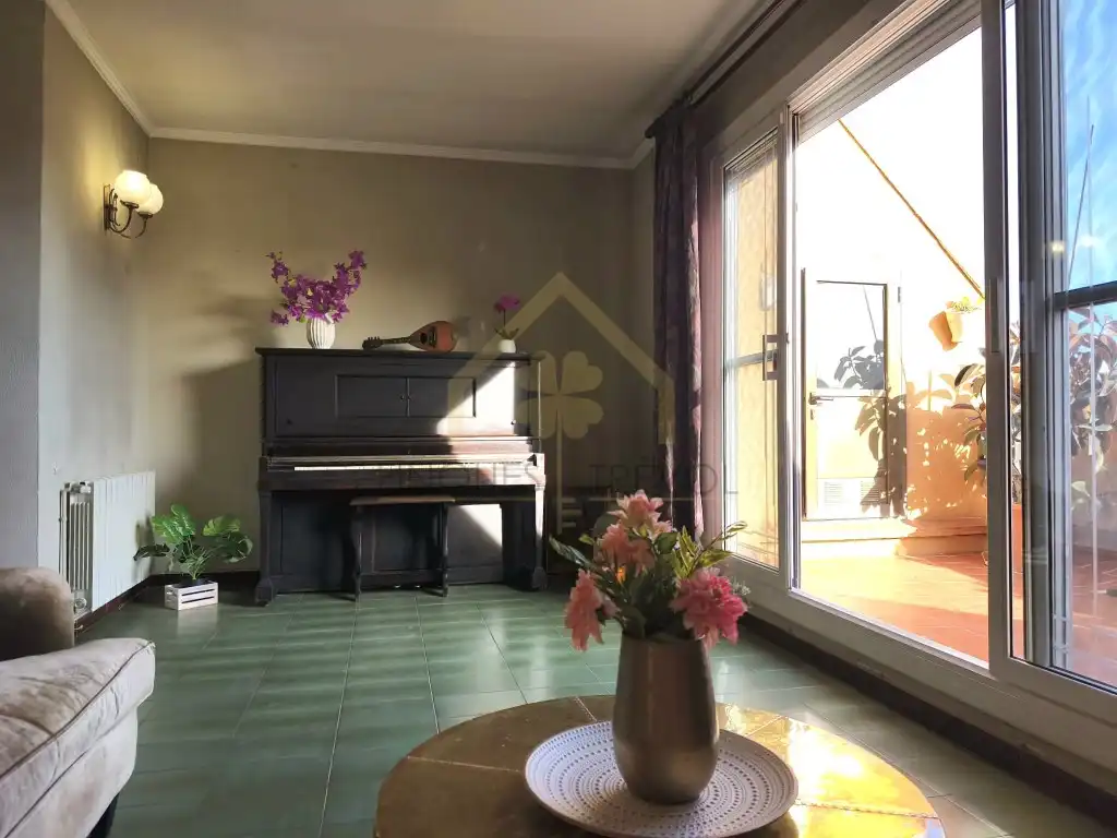 Sala de estar de Ático en venta en Granollers con Aire acondicionado, Calefacción y Terraza