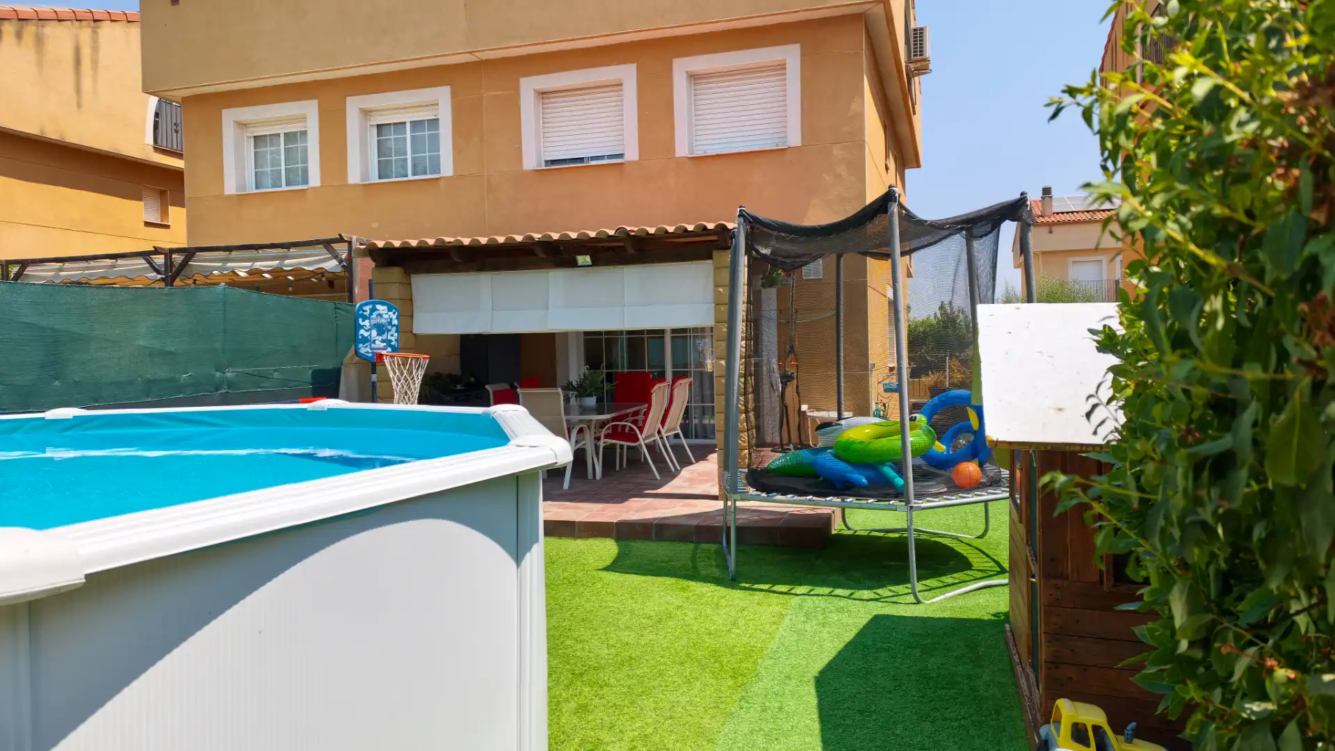 Terraza de Casa adosada en venta en Sant Salvador de Guardiola con Calefacción, Jardín privado y Parquet