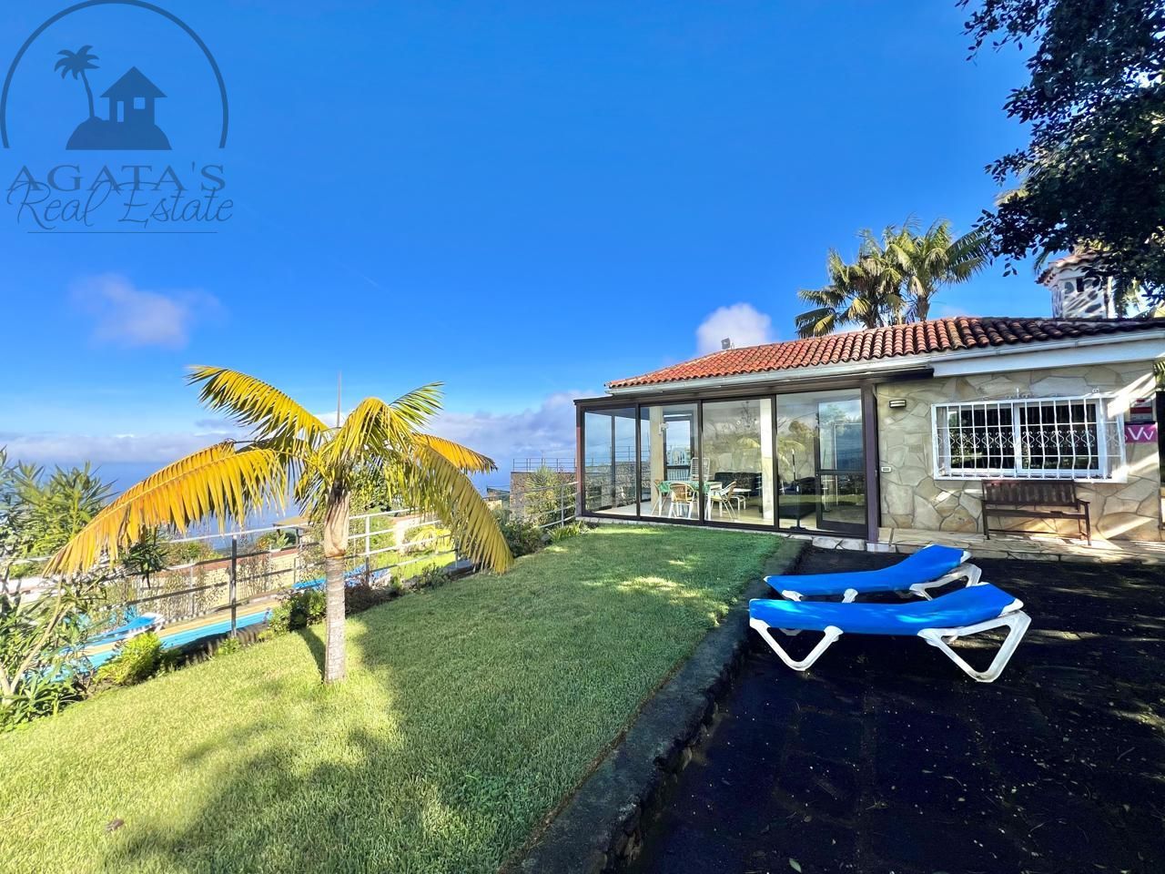 Jardí de Casa o xalet en venda en Santa Úrsula amb Calefacció, Jardí privat i Piscina