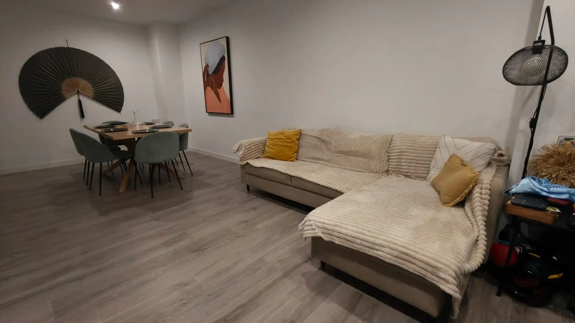 Living room of Flat for rent in Alcázar de San Juan  with Air Conditioner, Heating and Private garden