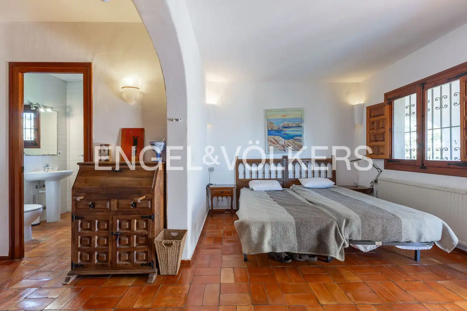 Bedroom of Houses for sale in Jávea / Xàbia  with Air Conditioner, Heating and Private garden