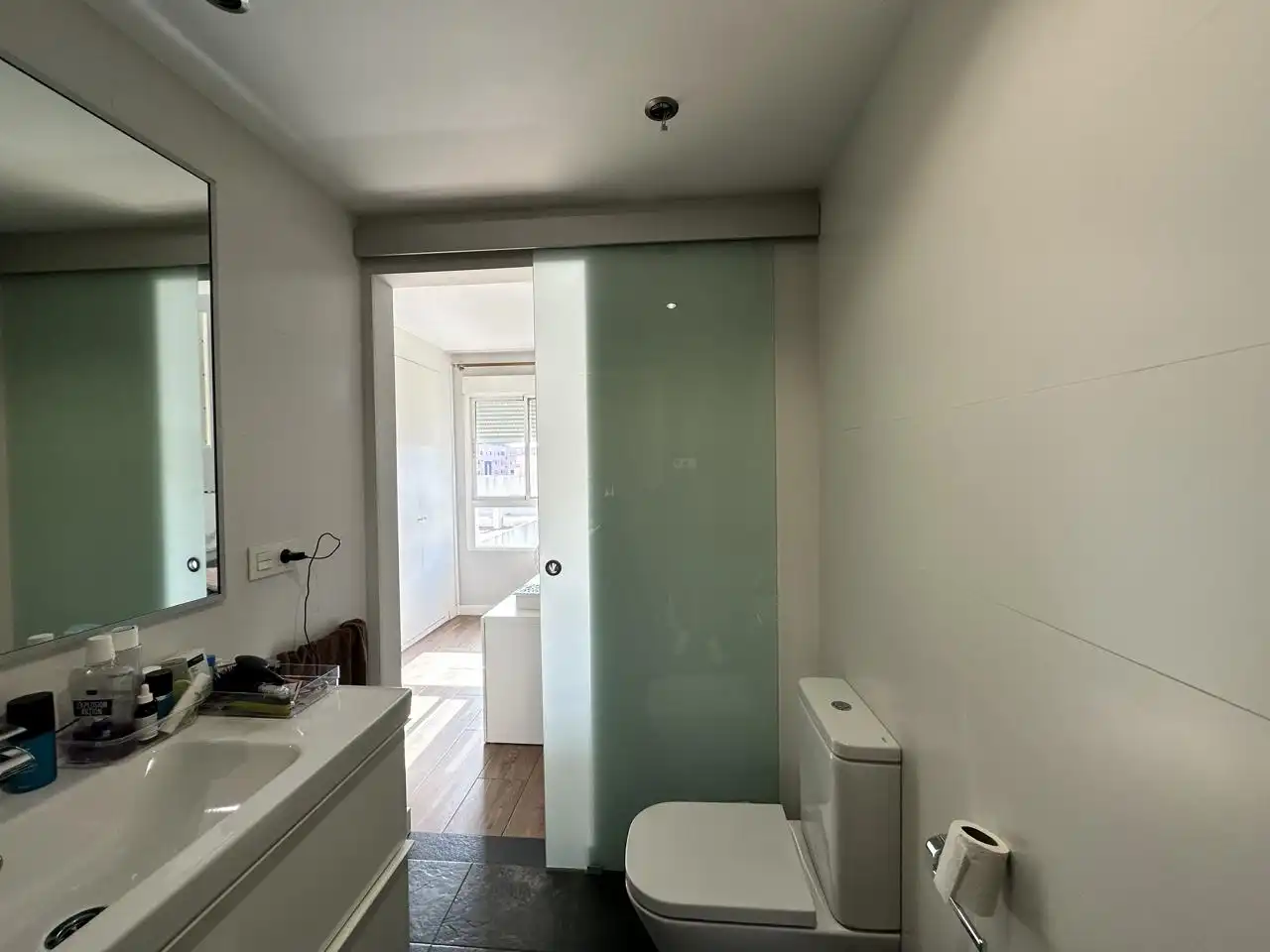 Bathroom of Flat for sale in Alicante / Alacant  with Air Conditioner, Parquet flooring and Storage room