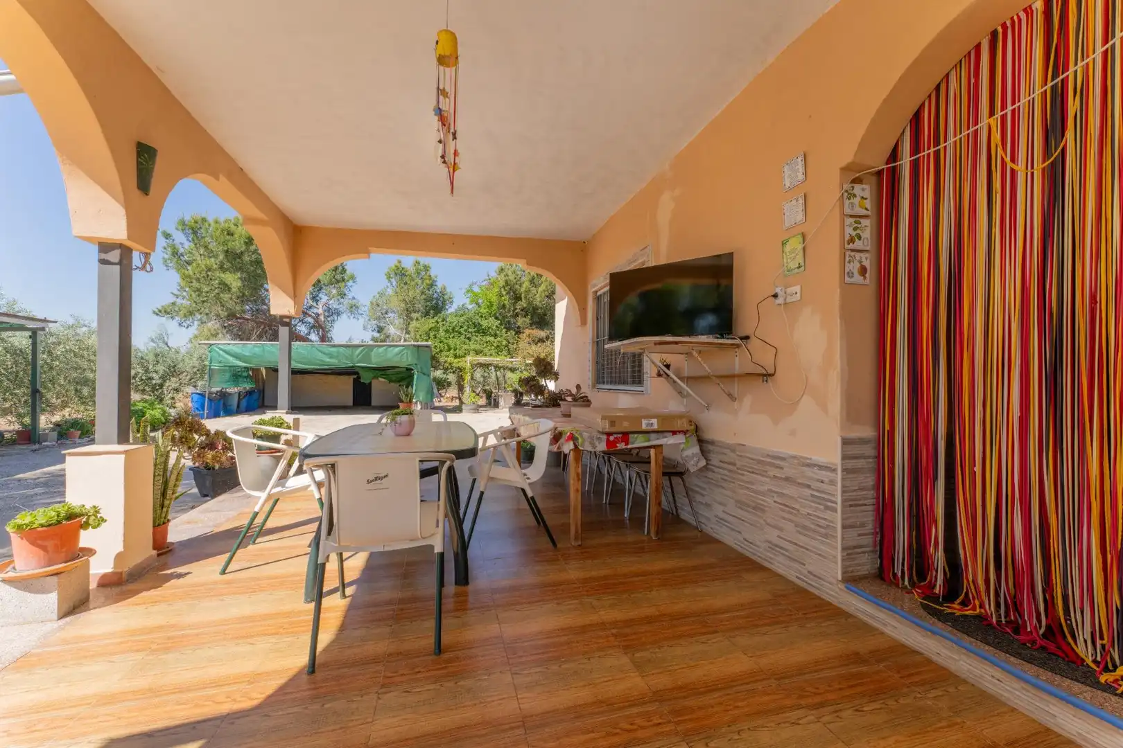 Terraza de Casa o chalet en venta en Elche / Elx con Aire acondicionado, Terraza y Piscina