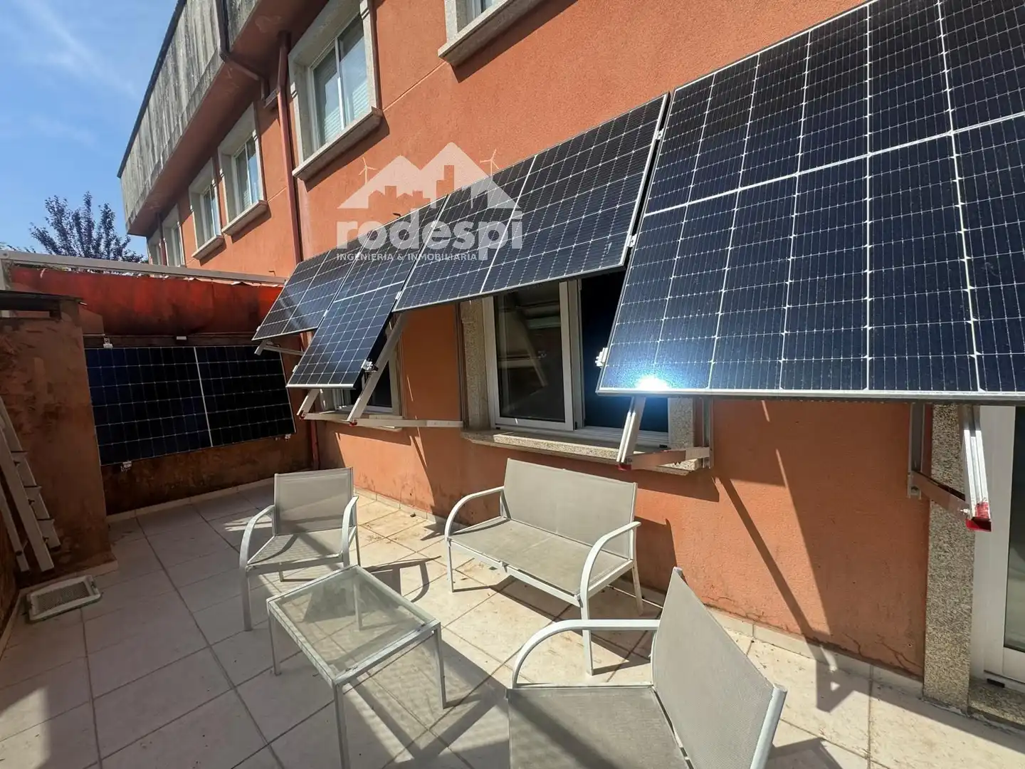 Terrasse von Wohnung zum Verkauf in Mondariz mit Heizung, Terrasse und Abstellraum