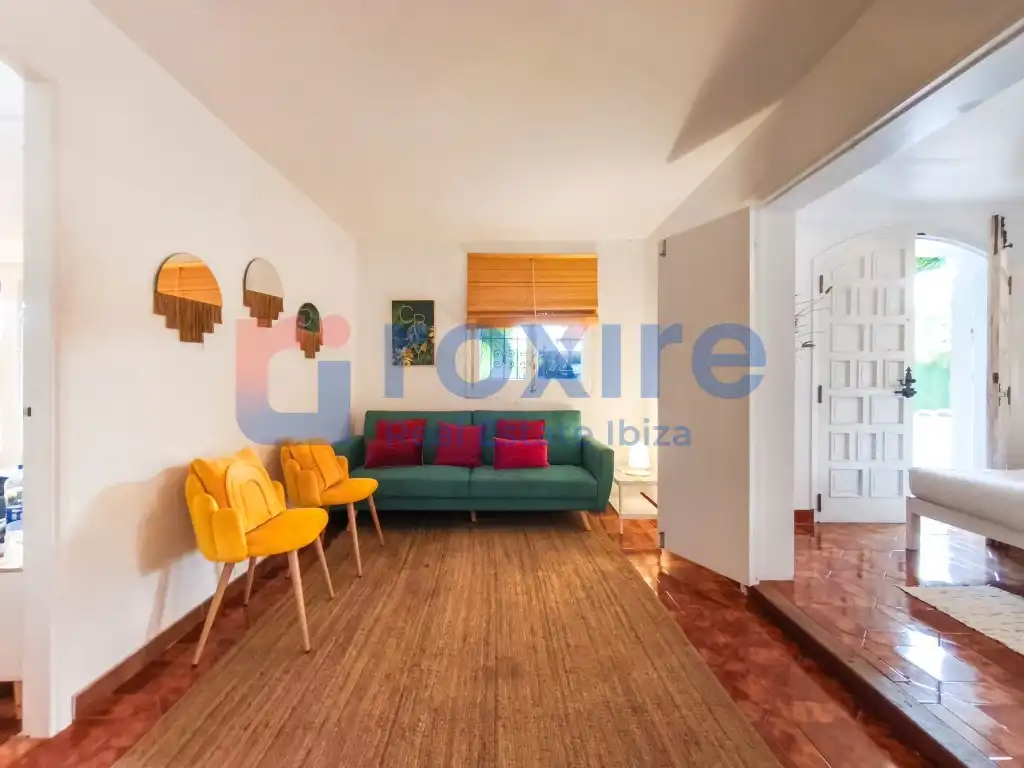 Sala d'estar de Casa o xalet en venda en Eivissa amb Aire condicionat, Jardí privat i Terrassa