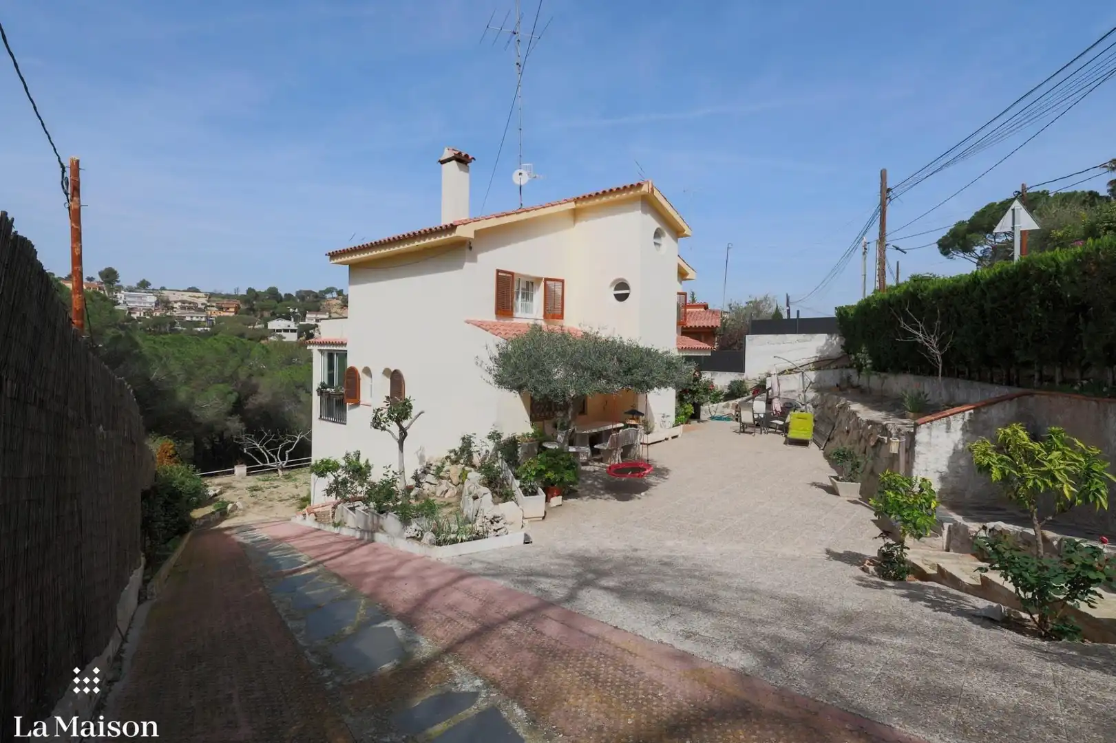 Exterior view of Houses for sale in Argentona  with Heating, Terrace and Storage room