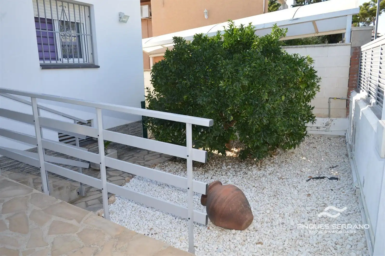 Jardín de Casa o chalet en venta en Vilanova i la Geltrú con Calefacción, Terraza y Trastero