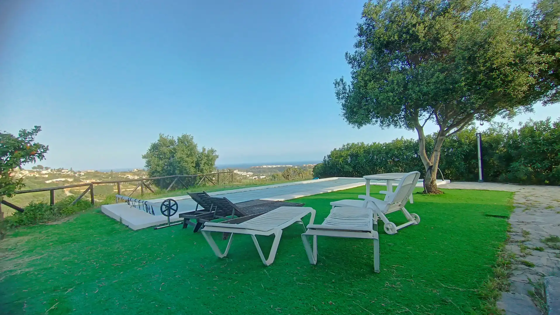 Jardín de Finca rústica en venta en Estepona con Aire acondicionado, Calefacción y Jardín privado