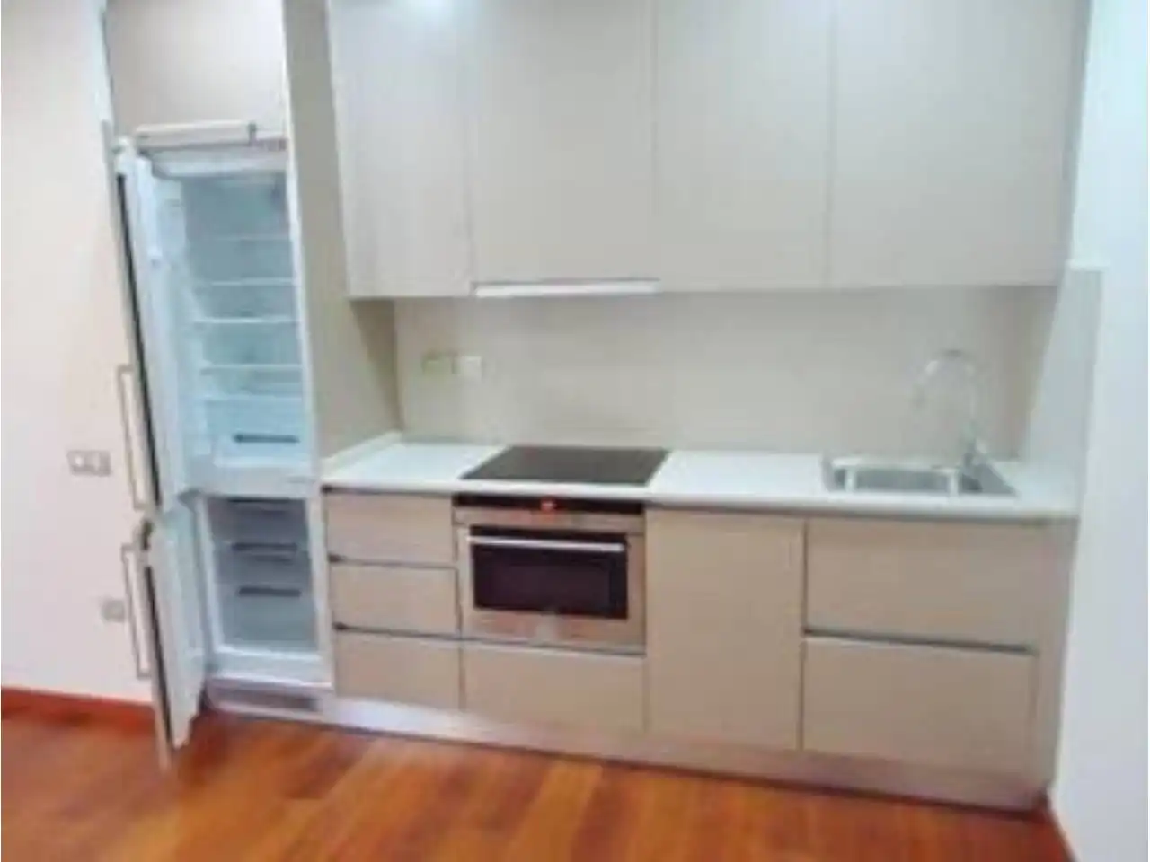 Kitchen of Flat for rent in Terrassa  with Air Conditioner, Parquet flooring and Terrace