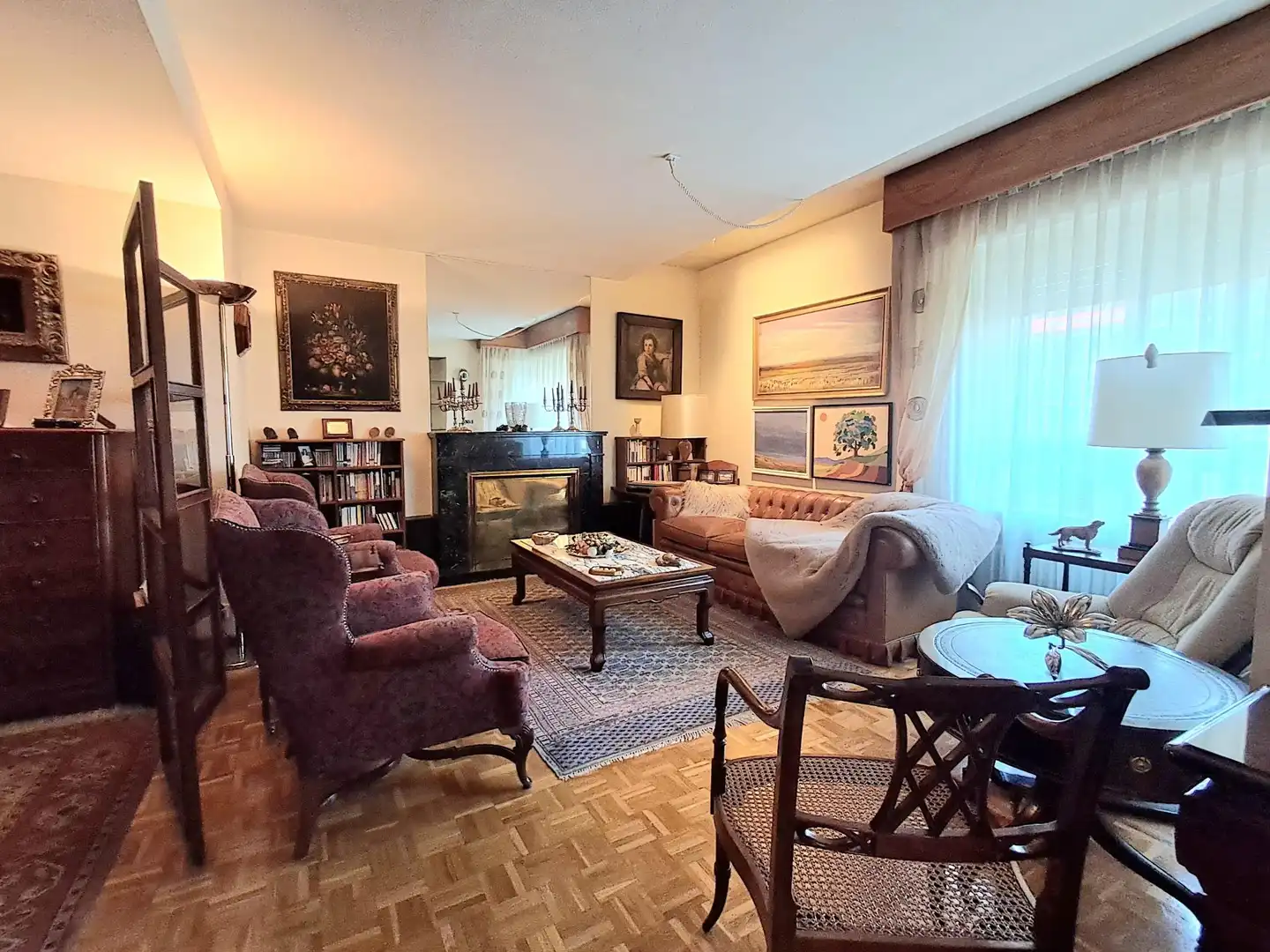 Sala de estar de Piso en venta en Madrid con Aire acondicionado, Calefacción y Terraza