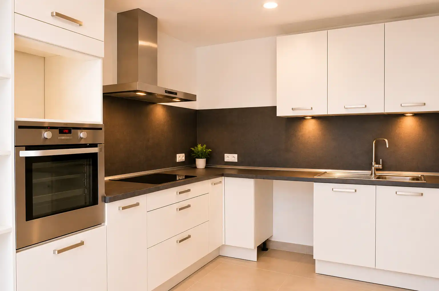 Cocina de Piso de alquiler en Pozuelo de Alarcón con Terraza, Trastero y Piscina comunitaria