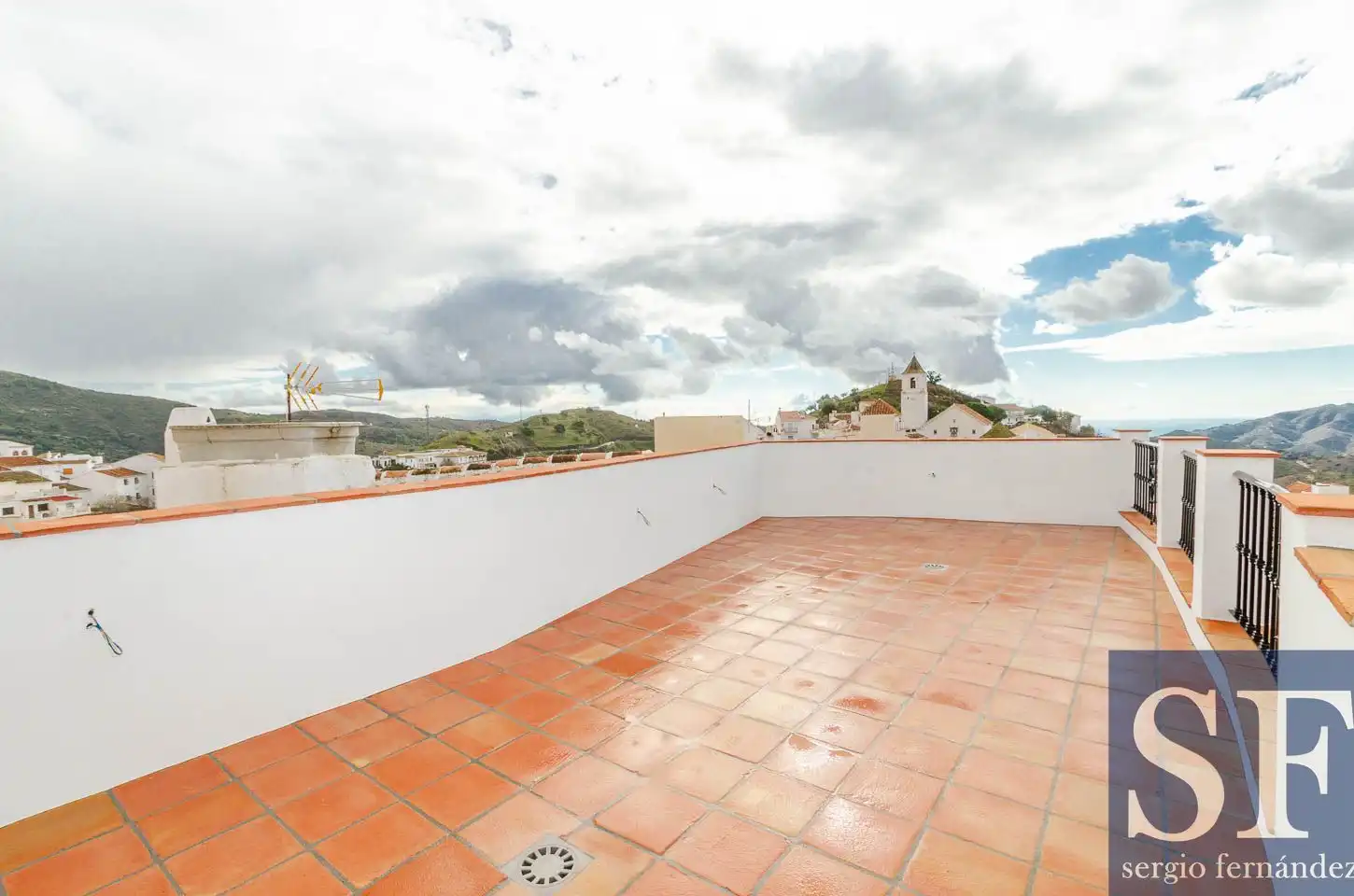 Terraza de Casa adosada en venta en Sedella