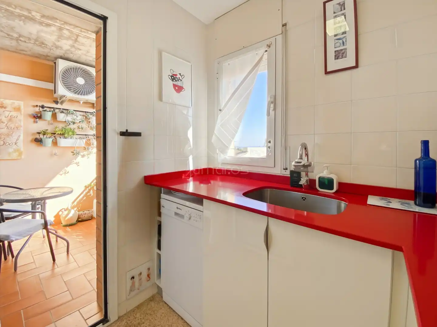 Cocina de Piso en venta en Palau-saverdera con Aire acondicionado, Calefacción y Terraza