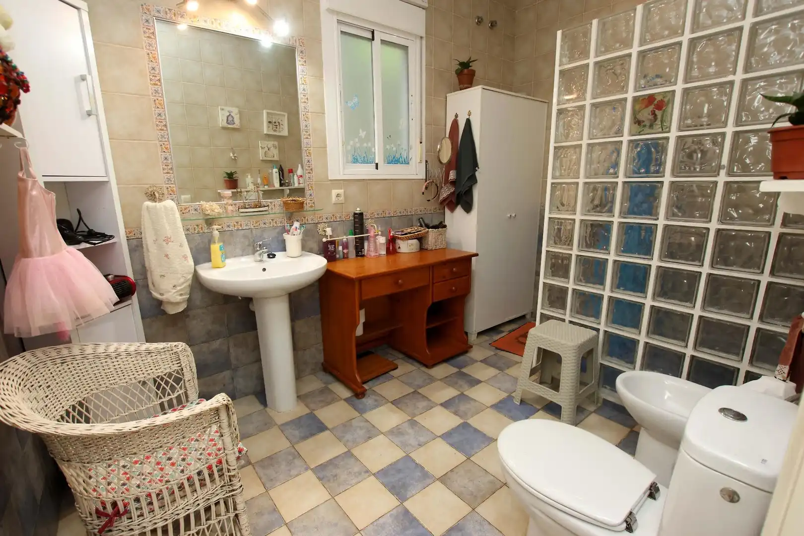 Bathroom of Houses for sale in Montijo  with Private garden and Terrace