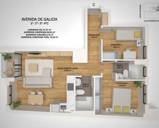 Flat for sale in Gijón   with Heating, Terrace and Storage room