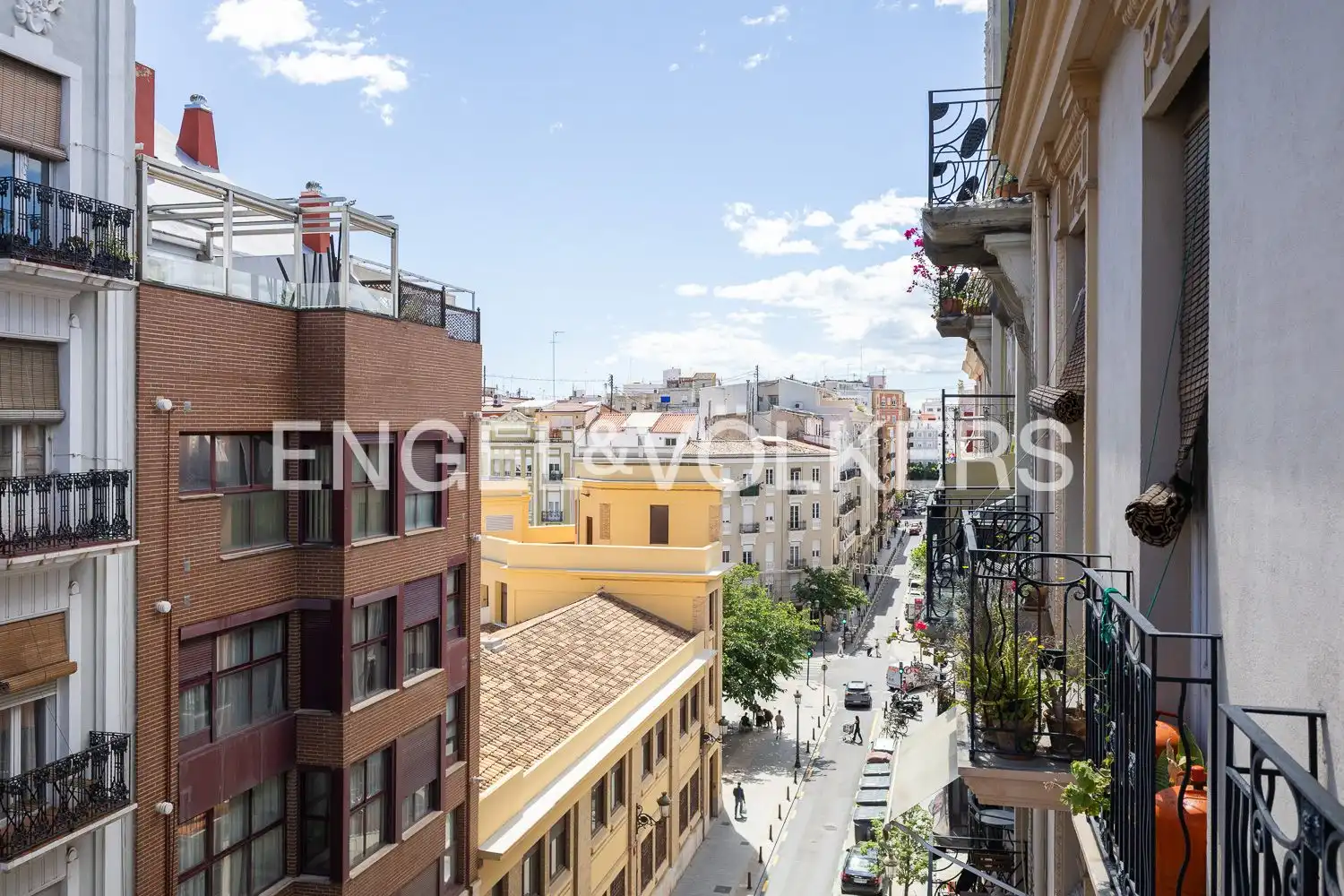 Vista exterior de Pis de lloguer en Valencia amb Aire condicionat, Calefacció i Parquet