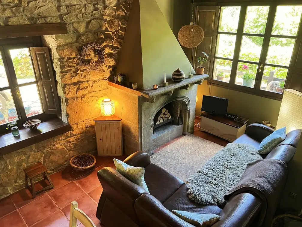 Sala de estar de Casa o chalet en venta en Piloña con Calefacción y Amueblado
