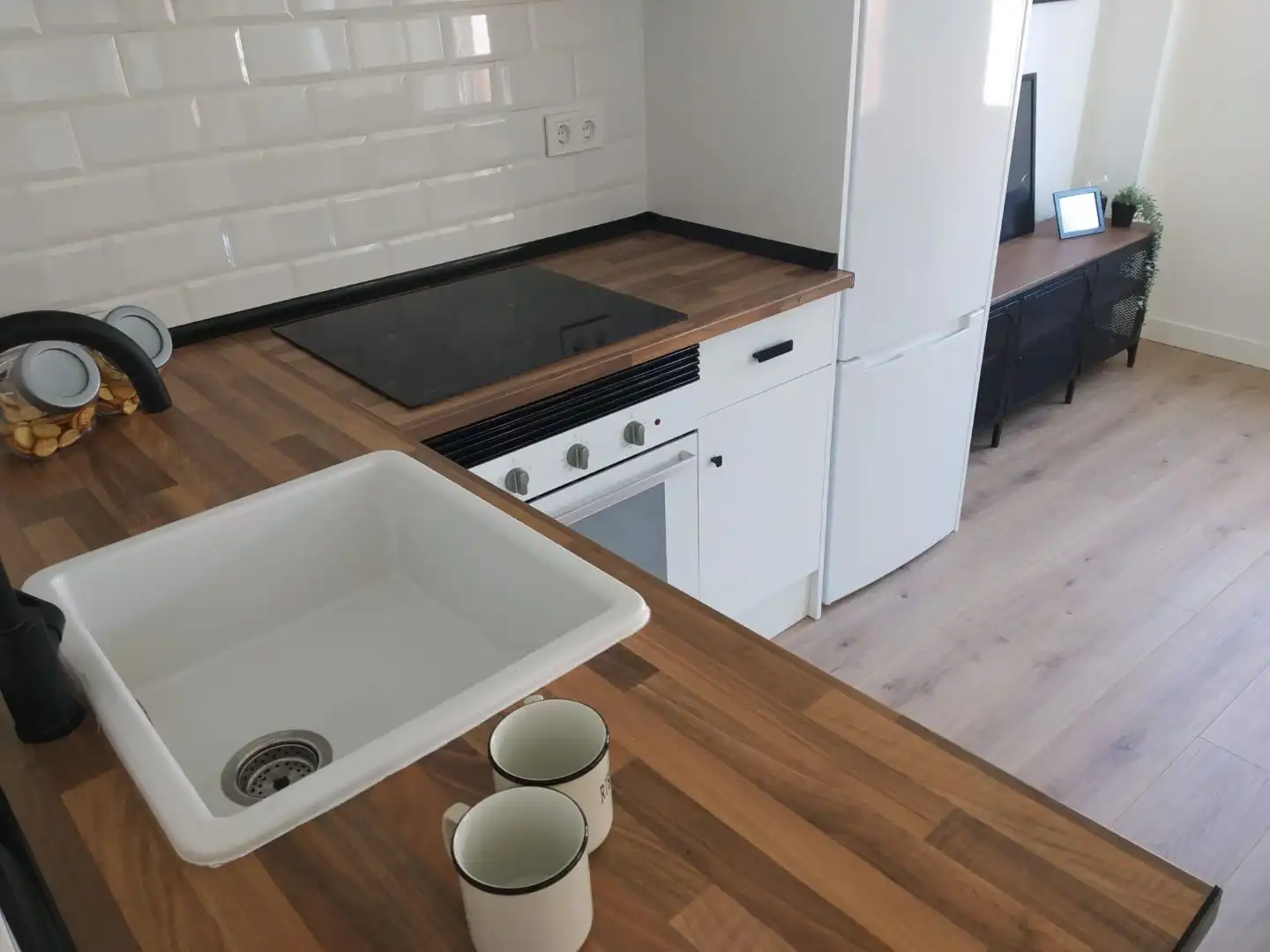 Kitchen of Flat for sale in Getafe  with Air Conditioner, Heating and Parquet flooring