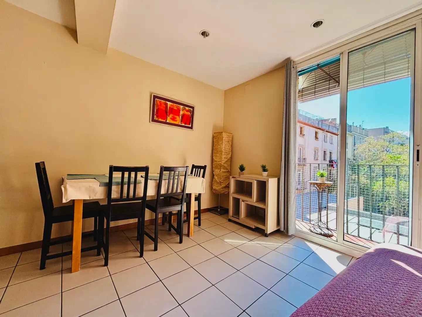 Esszimmer von Wohnung zum Verkauf in Barcelona mit Klimaanlage, Heizung und Möbliert
