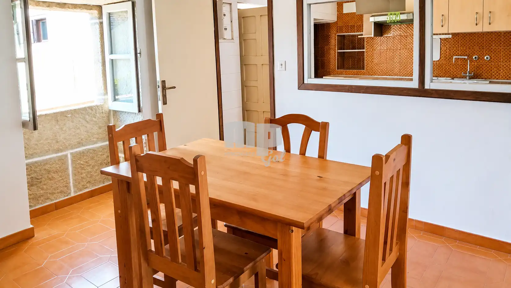 Dining room of Country homes for sale in Pazos de Borbén  with Storage room