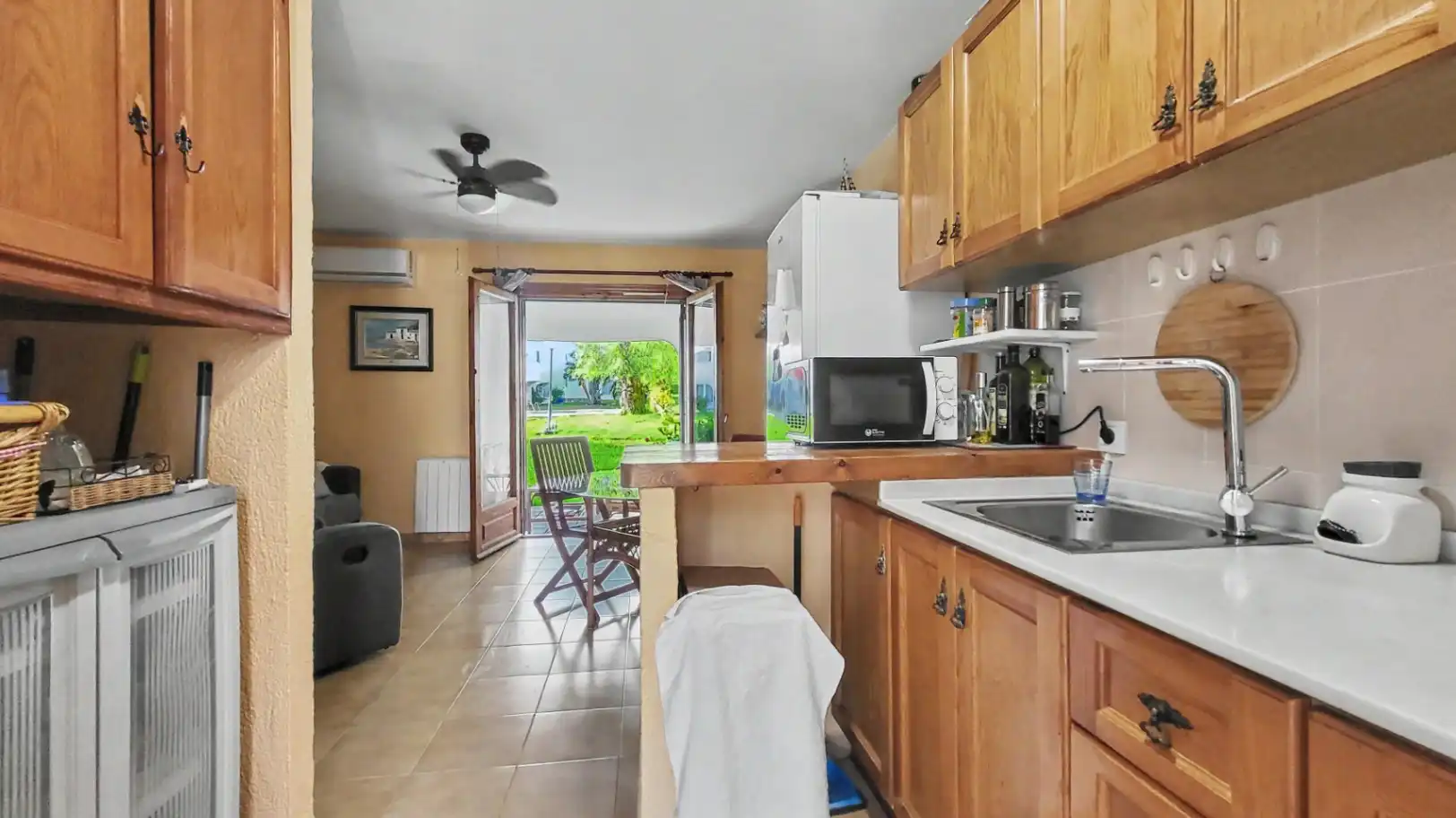 Kitchen of Apartments for sale in Dénia  with Air Conditioner, Heating and Private garden