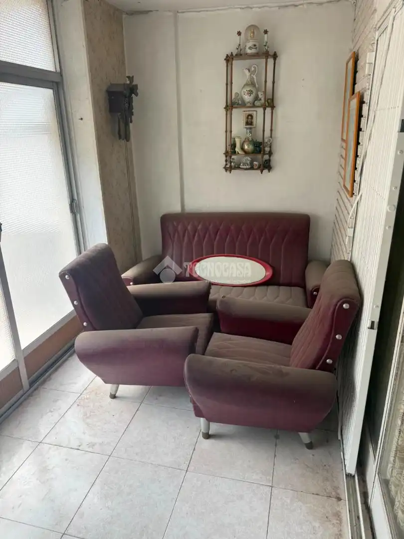 Sala d'estar de Pis en venda en Alicante / Alacant amb Terrassa i Balcó
