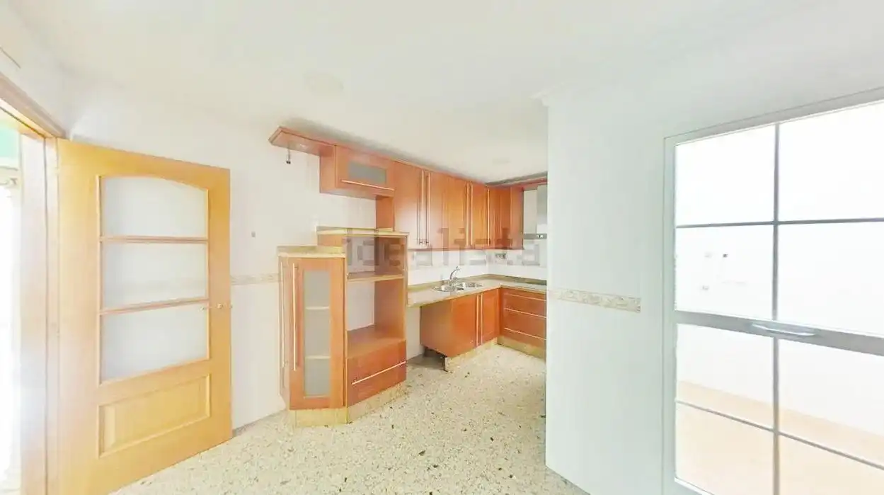 Cocina de Casa adosada en venta en Almería con Terraza, Trastero y Balcón