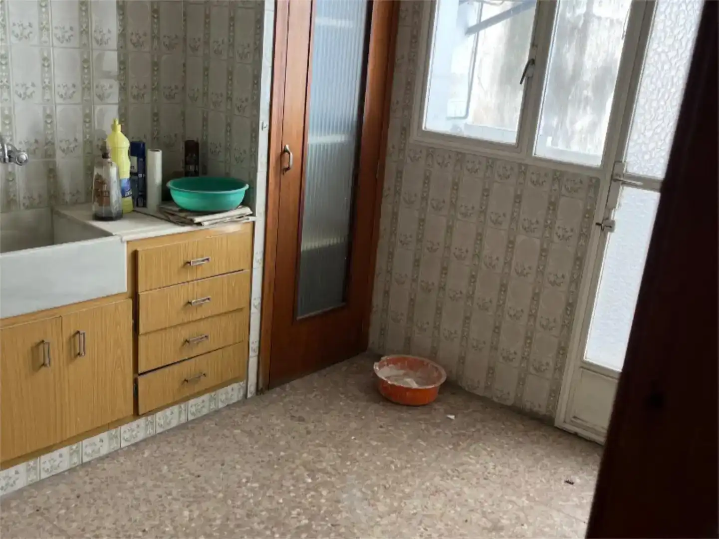 Küche von Wohnung zur Miete in Alberic mit Balkon